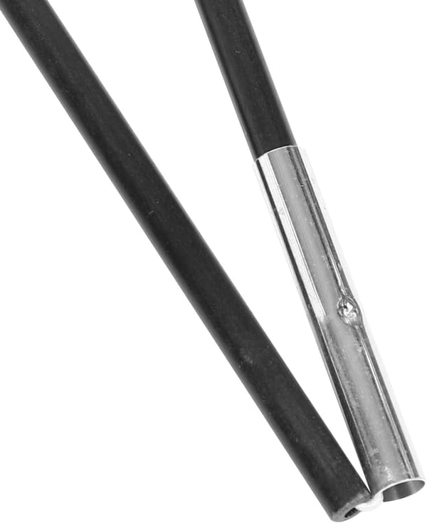 2 st utomhustältstänger, 3,2 m glasfiber skyddsstänger
