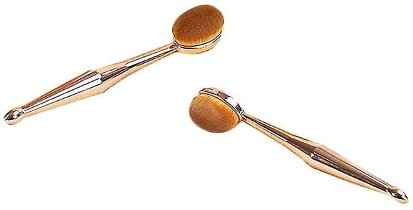 2 st Sminkborstar, Ansiktsmakeupborste, Multifunktionell Sminkborste