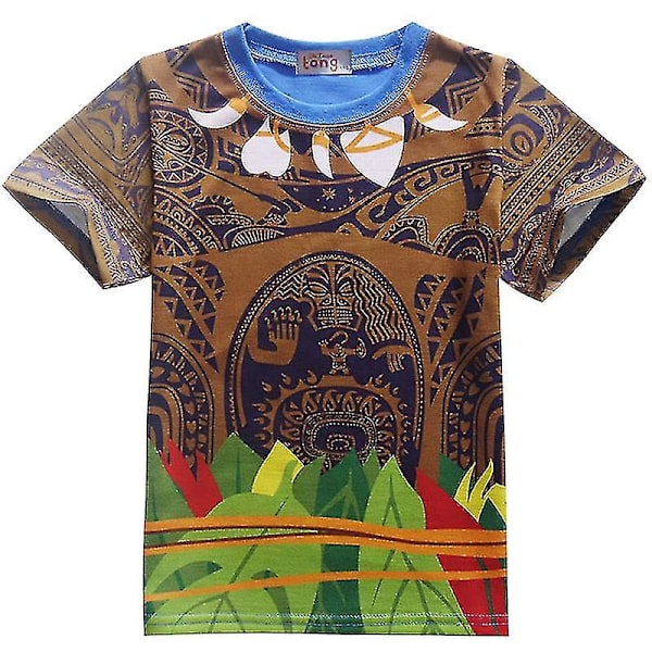 Moana ja Maui -lasten pyjamasetti pojille, shortsit, yöasu 3-4 Years