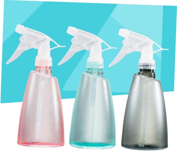 3 stk. plastsprayflasker for vannkanne, vannsprøyte for hagebruk, påfyllbare tomme flasker