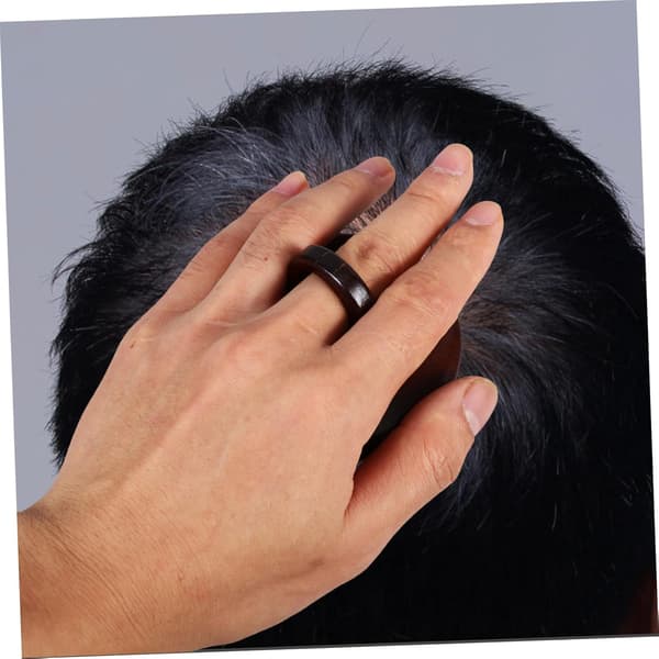 Hårbottenmassagekam för djup hårbottenmassage Trä Hårmassagekam
