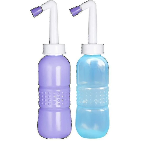 Bærbar Bidet Mobil 450ml Rejse Håndholdt Bidet 2 stk