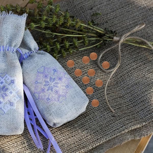 Blomdoftande rökelsekulor 20 st Ros Lavendel Aromaterapi Doftpåsar Hem