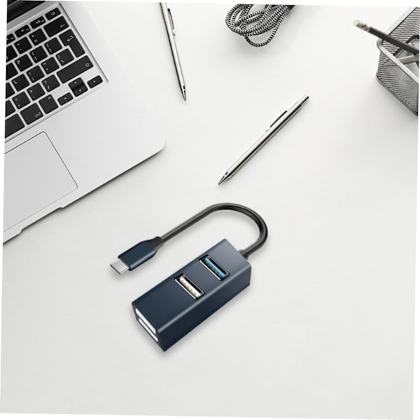 Usb Hub Laddare Typ c Usb Hub 4 Portar Multifunktionsadapter