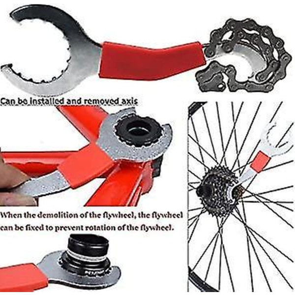 Værktøj til fjernelse af cykelkassette - Kædebrud, Splitter, Checker