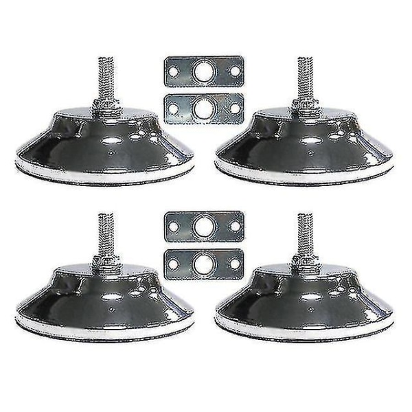 4 Pcs 5 Inch Billiard Pool Table Leg Levelers,leveling Risers For Football/soccer Ping Pong Table