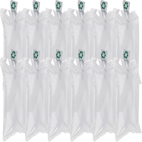 100 stk oppblåsbare luftputer pakkeputer 10x20 cm antikollisjonsluftputer for frakt og reisebeskyttelse