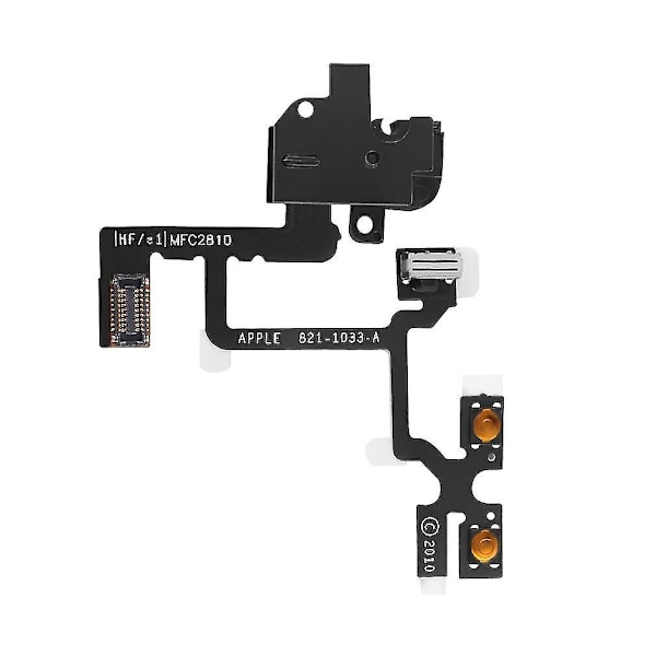 iPhone 4 Lydjacks Power Volume Flex Kabel Bånd