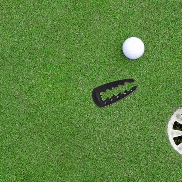 Justerbar Golf Tee Højde Værktøj Golf Position Setter Præcision Tee Højde Træner
