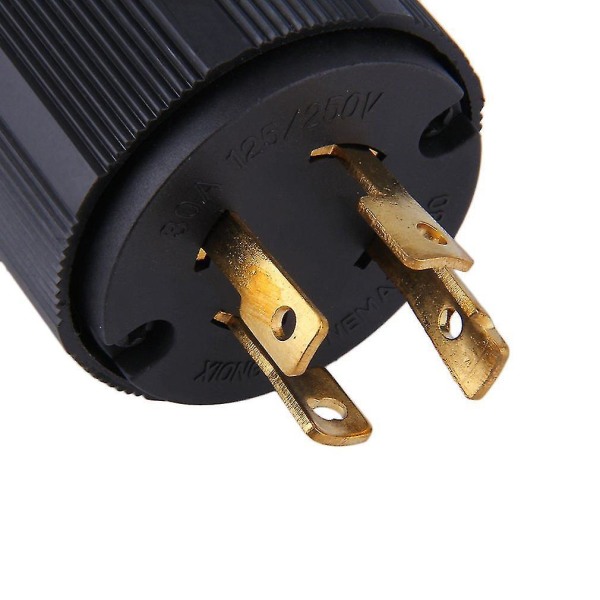Utendørs strømlåsende Nema L14-30p Twist-Lock-plugg 30a 4w
