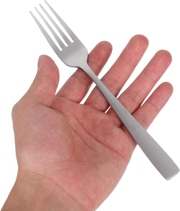 Bagesæt i rustfrit stål kagedekorationsværktøj dessertgafler og serveringsspatel
