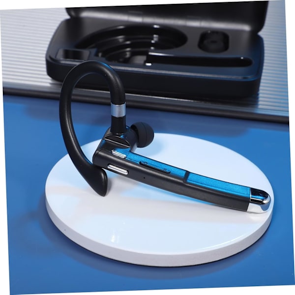 Profesjonelt headset, trådløse ørepropper med én øre, støydempende øretelefoner, LED-displayboks