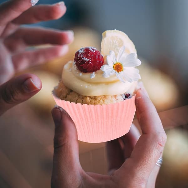 Papir Cupcakeforme til Julebagekopper 200 stk Muffinforme til Bagværk og Småkager