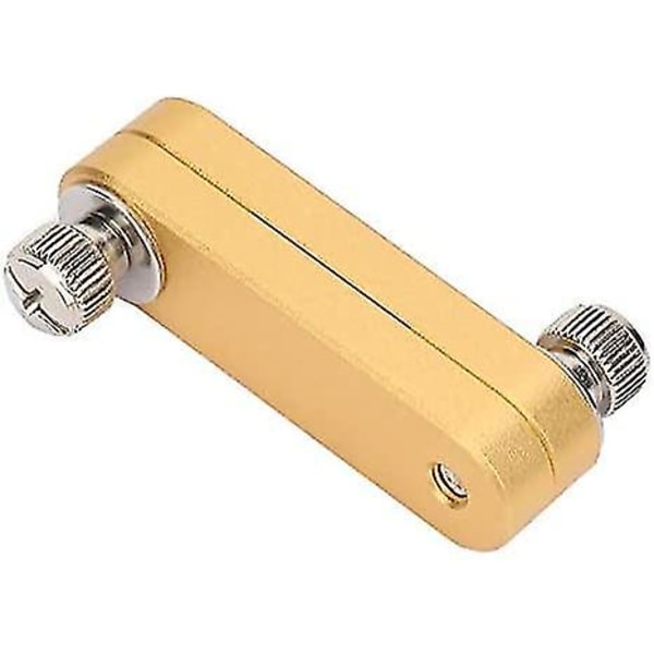 Aluminium Parallel Linjemarkering Positioneringslinjal Blok Måler Scribe (guld) (1 stk)
