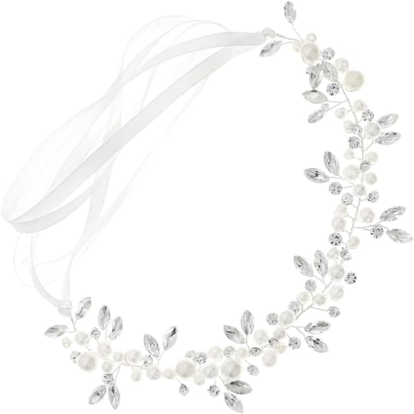 Brudehårbånd Kunstig Elegant Hårtilbehør til Bryllup og Fester Elegant Hodeplagg