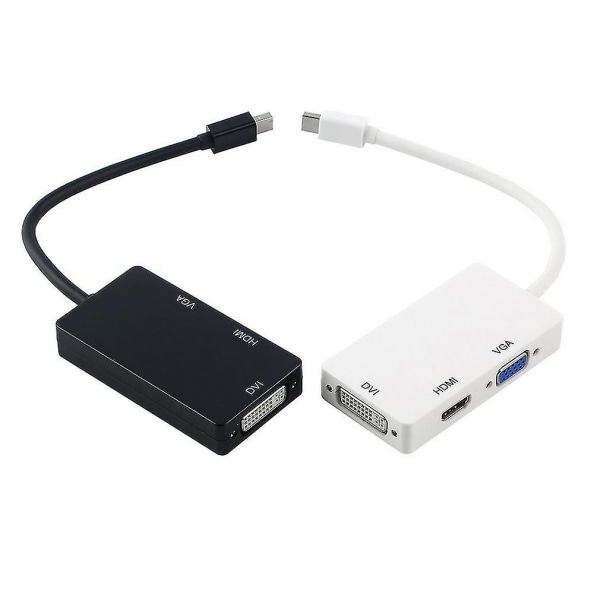 Mini DP til DVI VGA HDMI-adapter for Surface Pro 3 2 1