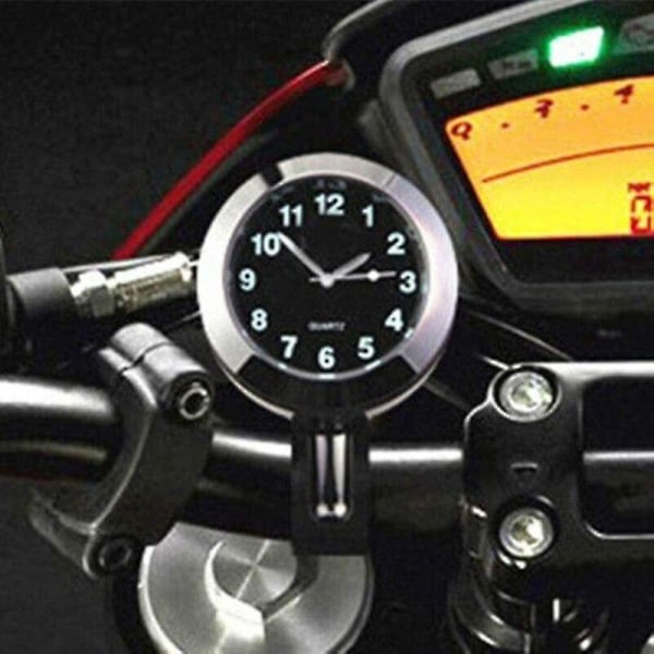 Moottoripyörän ohjaustanko Kello Mini Moottoripyörä Kello Watch Moottoripyörän lisävaruste
