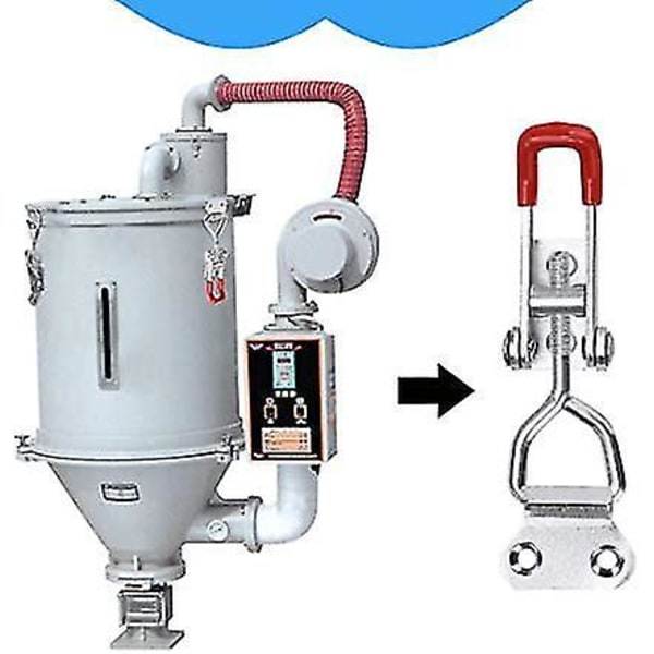 4 st Toggle Catch Spännen Justerbara Metallklämmor