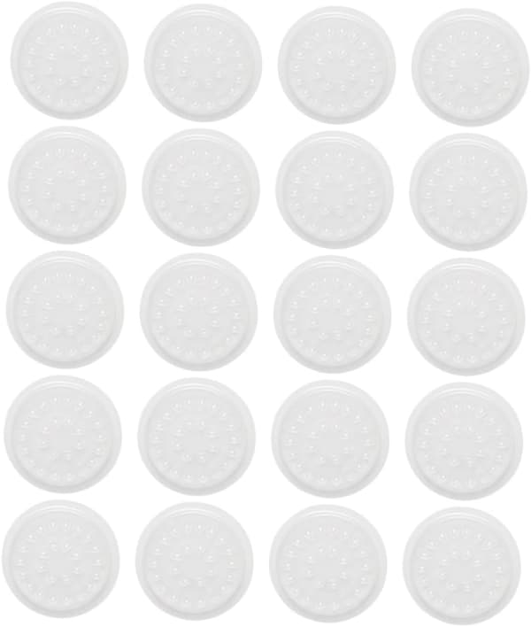 20 stk. podningsvippeplader ABS-materiale vippelimsforsinkelsesplader til begyndere
