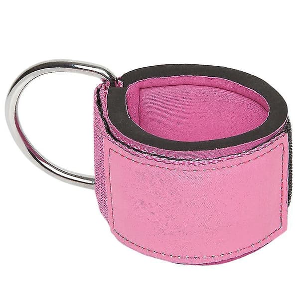 Fotstropper for trening, ankelstropper for menn/kvinner (2 stk, rosa)