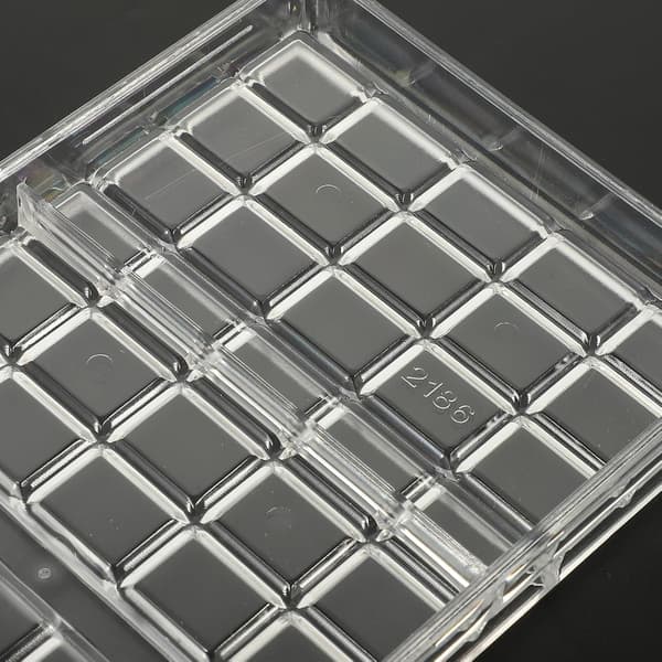 Sjokoladefremstillingssett Lett Non-Stick PE Multi-Grid Design Liten Sjokoladeform
