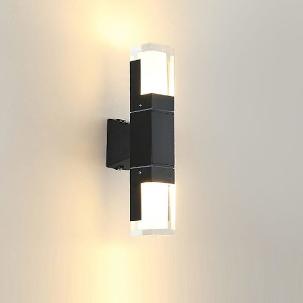 LED-seinävalot vedenpitävät, pohjoismainen tyyli, ulkokäyttöön IP65