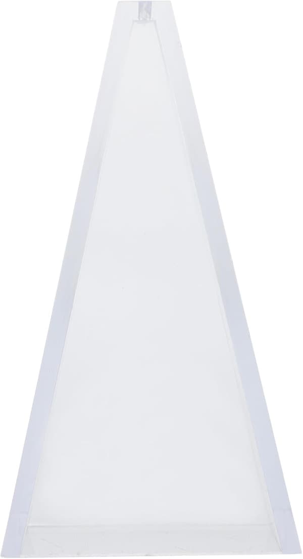 Pyramidformad ljusform 6,3x10 cm PC Akryl DIY Doftande Aromaterapi Ljustillverkningsform