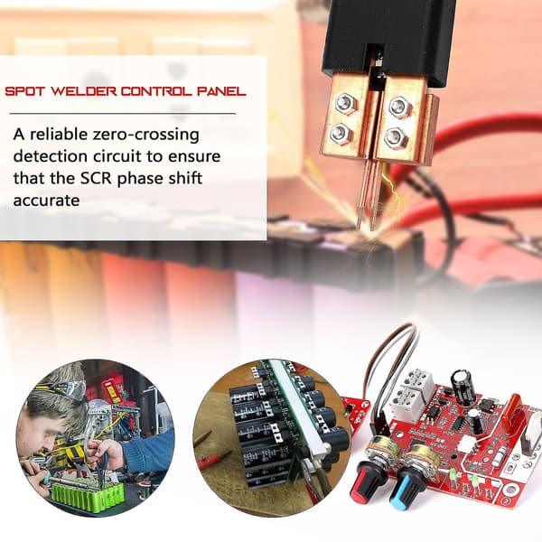Punktsveisemaskin DIY Kontrollpanel Digitalt Display