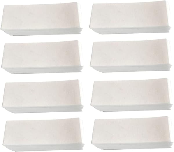 Vattenabsorberande papper 800 ark (8 förpackningar x 100) Laboratorieabsorberande papper rektangulära ark