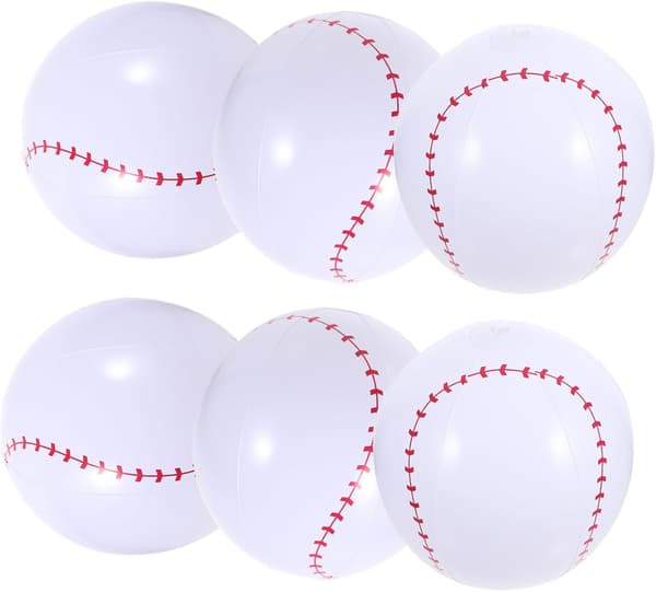 1 set uppblåsbara strandbollar pool med pump unik sportdesign