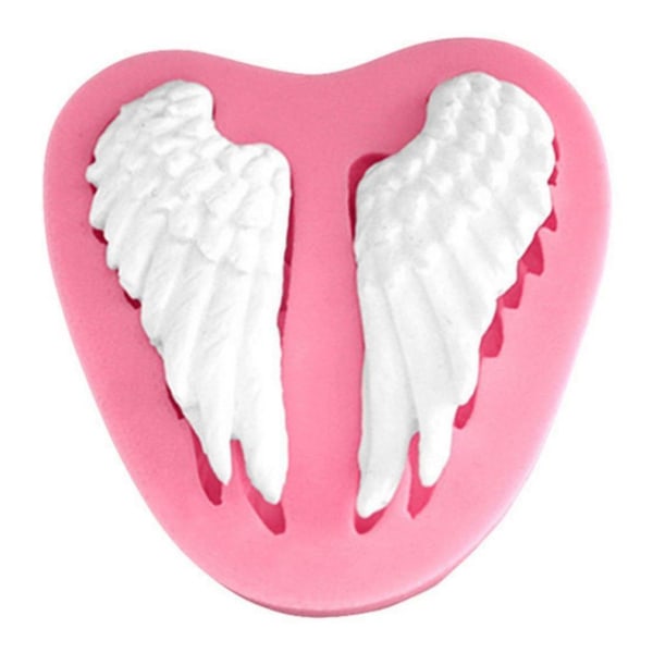 Angel Wings Shape 3D Silikone Kage Fondant Form Decor