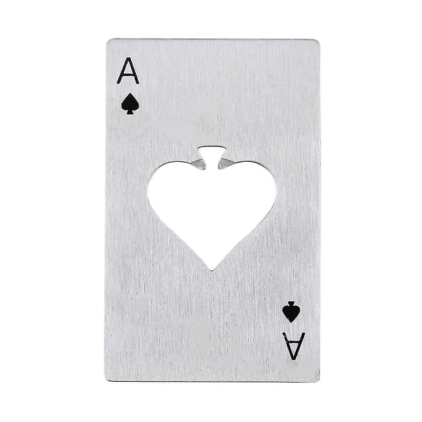 Spillekort Ace Spades Poker Bar Flaskehætteåbner