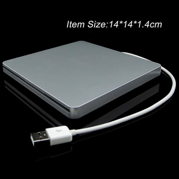 Bärbar datortyp USB 2.0-plats i extern enhetskåpa
