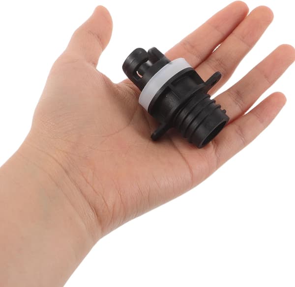 2 stk. oppustelig båd luftpumpe adapter ventilforbindelse, hurtig oppustningspumpeadapter