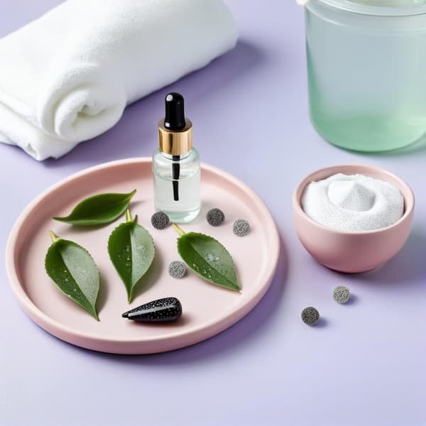 2set Naturlig vulkanisk sten diffusor runda aromaterapistenar eterisk olja doft lavastenar