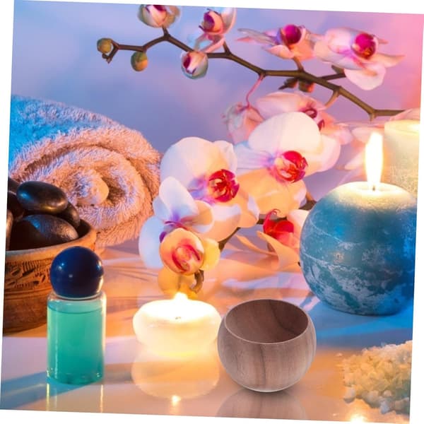 Træ æterisk olie diffuser bil træ diffuser stativ letvægts ikke-brand aromaterapi