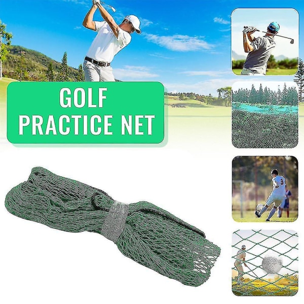 1 stk 3*3m golfnet golfslagtræningsnet golfslagtræningsnet til træningskørsel indendørs udendørs