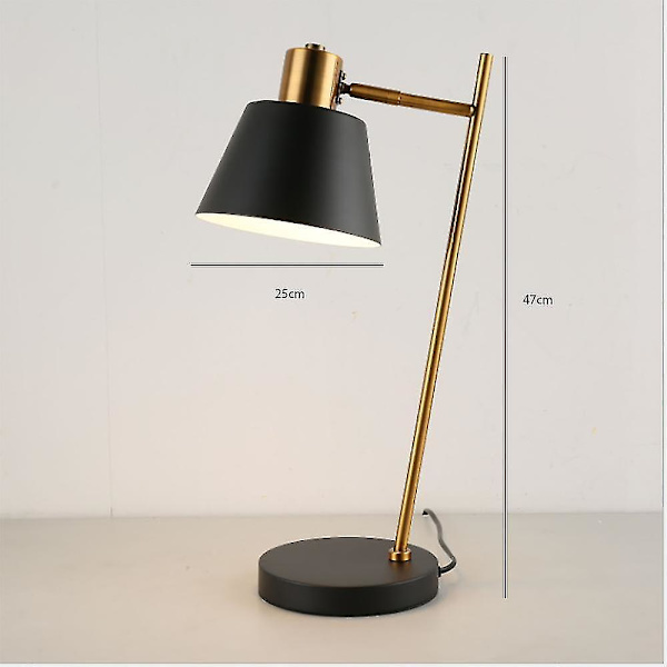 Bordlampe Jernkunst Stue Soverom Hotell Skrivebord Lampe