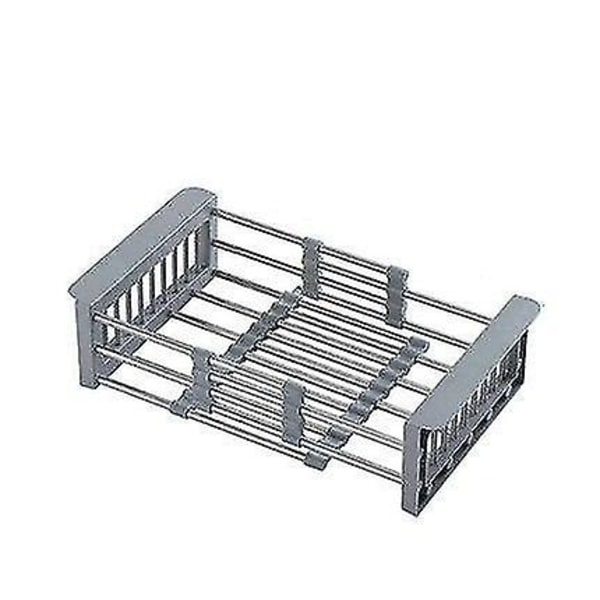 Kjøkkenvask Drain Basket Drain Retractable Sink Storage