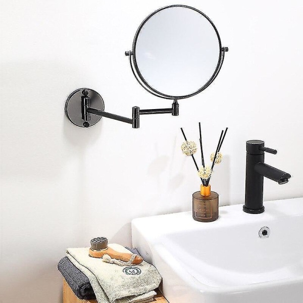 Dressing Mirror Vægmonteret 8 tommer forstørrelsesglas sorte spejle 7b88 |  Fyndiq