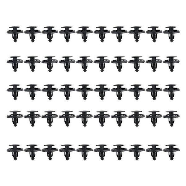 50x Auto Bil Plast Nitter Fasteners Klips til Toyota
