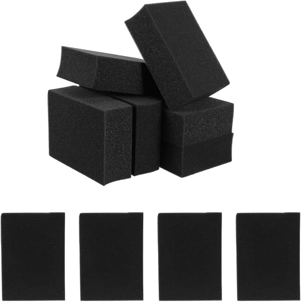 10 stk. svampfiltputer for håndarbeid, ullfilt, håndverk, sytilbehør, DIY håndarbeid, ullfiltmatte