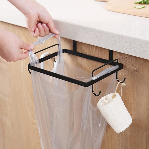 1 stk. Over Kabinets Plastisk Poseholder Hængende Affaldsbeholder