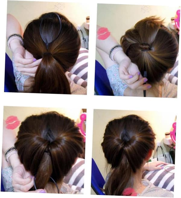 Hårknute Maker Hårfletteverktøy DIY Stylingverktøy Chignon Maker for jenter