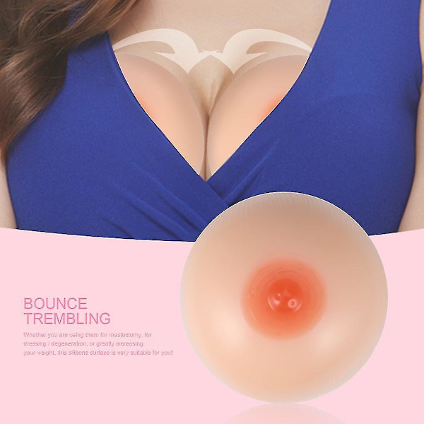 Silikonklæbende Push-Up Strapless Usynlig BH