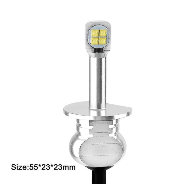 Night Eye 80W LED Dimljus Bakljus Bil DRL Strålkastare 6000K