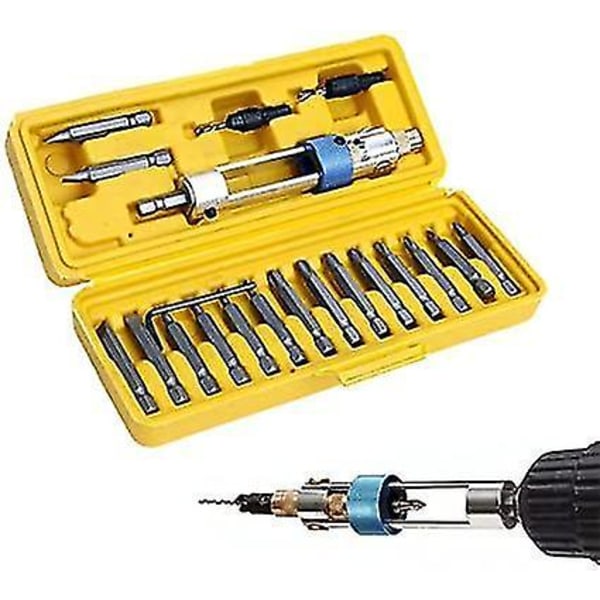 20-delt Multi Skrutrekkersett Drill Driver Rask Bytte