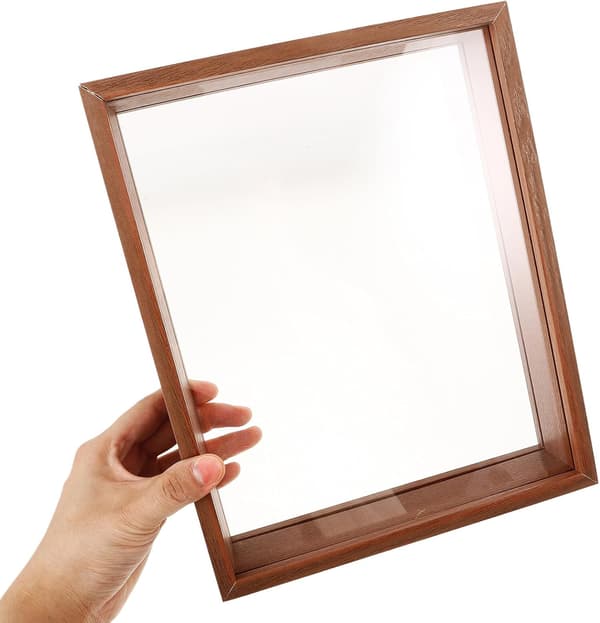 8x10 tommer kaffe skyggeboksramme for visning av dekorative minner