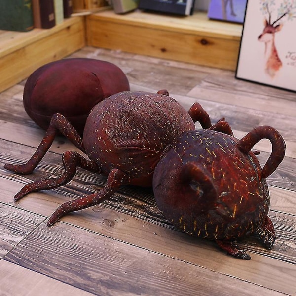 45-120cm Jättemyror Plyschleksak Kawaii Livslik Myra Dock Simulerad Myra Fylld Djur För 45cm