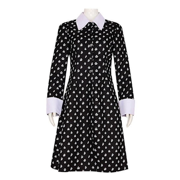 Lasten Wednesday Addams -asu Anime-uniformihameasu M